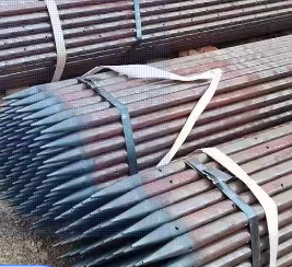 鞍山超前小导管预埋钢管出尖打孔焊倒刺无缝焊管厂