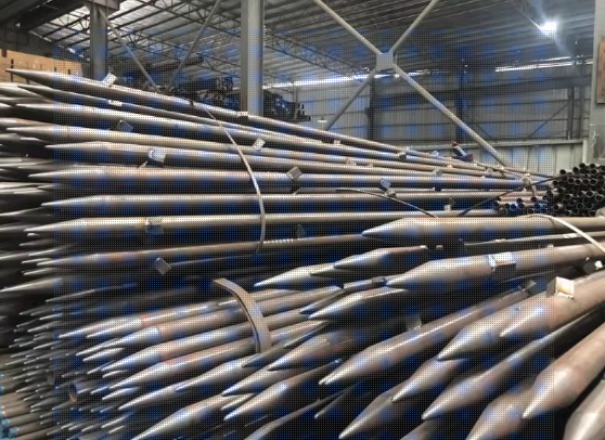 鞍山注浆无缝钢管棚管25/32/42/48/50/60/76/89mm超前小导管钢花管